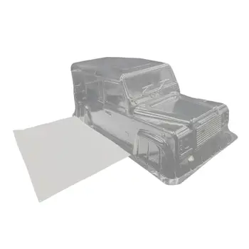 1/10 RC karosszéria univerzális távirányítós járművek Tiszta 300 mm-es tengelytáv RC4WD /10 teherautóhoz DIY Accs pótalkatrészek