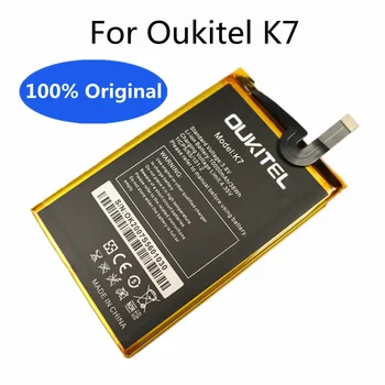 10000mAh 100% Oukitel eredeti akkumulátor Oukitel K7 / K7 tápellátáshoz Mobiltelefon kiváló minőségű akkumulátorok + követési szám