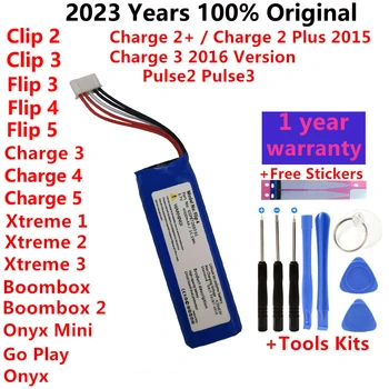 2023 Eredeti akkumulátor JBL töltéshez Flip Pulse Xtreme 2 3 4 5 A Harman Kardon Go Play Onyx Mini hangszóró csere akkumulátor