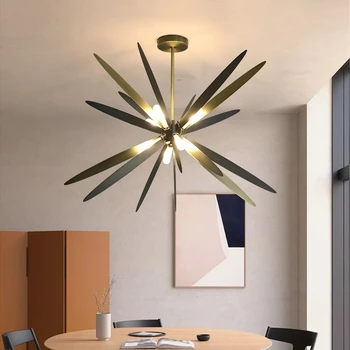 2023Nordic LED csillár világítás Kreatív művészet Szitakötő tervező villához Nappali étkező hálószoba Kezdőlap