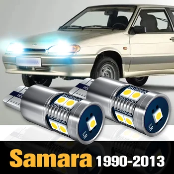 2db Canbus LED távolságtartó lámpa tartozékok Lada Samarához 2108 2109 2113 2114 2115 1990-2013 2008 2009 2010 2011