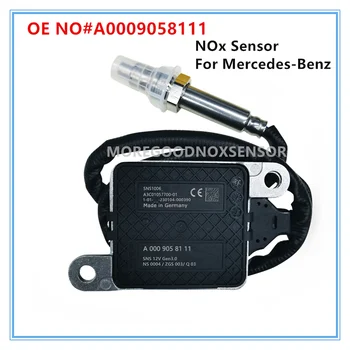 A0009058111 Eredeti új nitrogén oxigén NOx érzékelő/érzékelő szonda Mercedes-Benz W213 W222 W205 W177