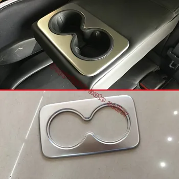 ABS gyöngyház króm belső hátsó ülés csésze tartó burkolat burkolat Cadillac XT5 2016 2017 autós kiegészítők matricák W4