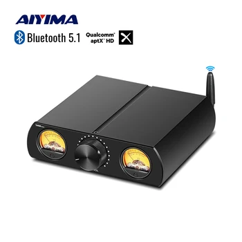 AIYIMA TPA3221 Erősítő 105Wx2 Bluetooth 5.1 QCC3034 sztereó JE mérőerősítők hangszóró Otthoni erősítő APTX-HD D osztály