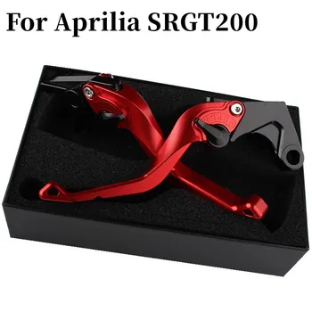 Aprilia SR GT 200 SRGT200 SR 200 GT számára Robogó tartozékok Rövid fék tengelykapcsoló karok fogantyú parkolási funkcióval