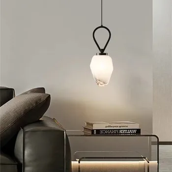 Crystal Pendant Light Lustre Luxus fekete és arany fény Éjjeli étkező függő lámpa nappali belsőépítészeti lámpák