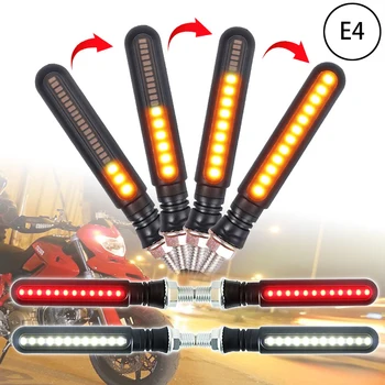 E4 LED motorkerékpár Nappali fény multifunkciós irányjelzők Burkolat burkolathoz Bmw G310R Yamaha Fz8 Yamaha Raptor 700