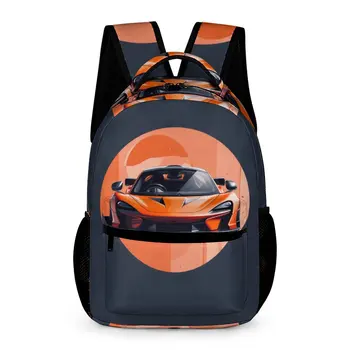Fantasztikus sportautó hátizsák Egyszerű kör minimalista Kawaii hátizsákok Fiú lány utazás Nagy iskolatáskák Tervező hátizsák