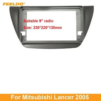FEELDO Car 2Din rádió sztereó fascia keret Mitsubishi Lancer 9