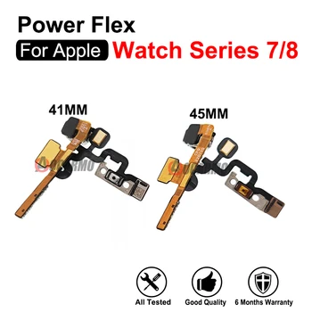 Forgótengely kikapcsolása mikrofon hajlítható kábellel Apple Watch Series 7 8 sorozat7 sorozat7 41mm 45mm Javító alkatrészek
