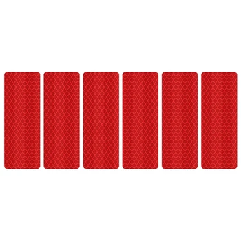 Fényvisszaverő szalag Fényvisszaverő szalag Vízálló pótkocsi Fényvisszaverő szalag fényvisszaverő matrica piros