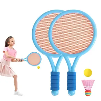 Gyerek tollaslabda ütő szett Professzionális tollaslabda ütő szett beltéri kültéri interaktív játék Tollaslabda felszerelés
