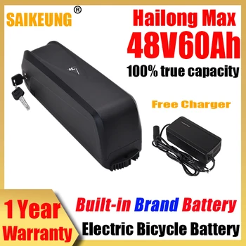 Hailong 48v lítium-titanát akkumulátor 48v20am (2000w) 30ah 40ah 50ah 60ah 1500w 3000w 48v Ebike akkumulátor elektromos kerékpárhoz 48v