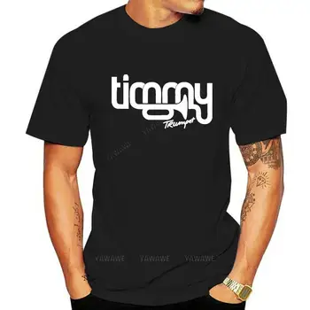 humor pamut pólók vintage stílusú rövid ujjú DJ Timmy Trumpet logó póló ART Beach férfi póló divatmintás pólók