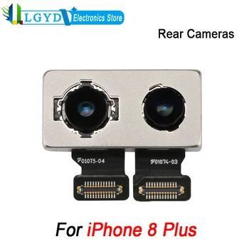  iPhone 8 Plus hátsó kamerákhoz rugalmas kábellel Hátsó kamera csere alkatrész