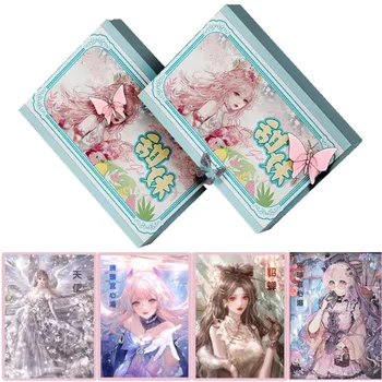 Istennő történet kártya Kochou Shinobu karakter aláírás üveg kártya játék hobbi gyűjthető kártya lányok karácsonyi születésnapi ajándék játék