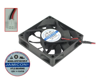 Jamicon KF0715H1SR-R DC 12V 0.41A 70x70x15mm 2-vezetékes hűtőventilátor