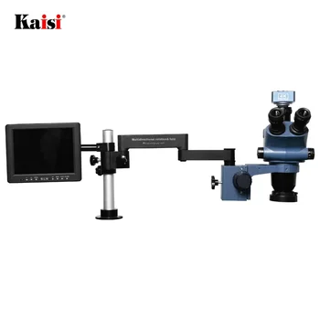 Közvetlen gyár! 36565 Kaisi mikroszkóp Mobiltelefon javítás 4k digitális mikroszkóp Trinokuláris összetett gémes állvány mikroszkóp