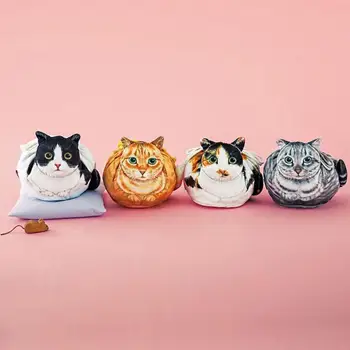 Macska kozmetikai táska Macska alakú táska Vicces cicák Kozmetikai tasak pénztárca utazási dekorációhoz Macska állat szervező ajándék macskabarátnak