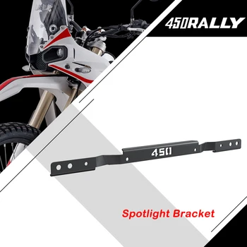 Motorkerékpár LED-es fényszóró-távolsági bilincsek Konzol csőre szerelhető ködlámpa kiegészítő lámpatartó a Kove 450 Rally 2022 2023 2024 számára