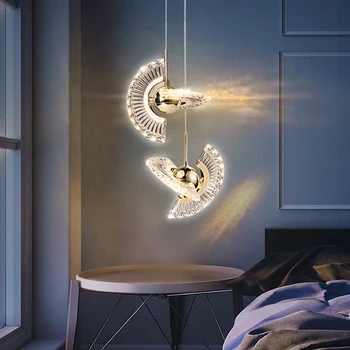 Nordic függőlámpa függő lámpák mennyezetre forgatható multi-stílusos LED világítás beltéri világítás otthoni hálószoba dekoráció függőlámpa