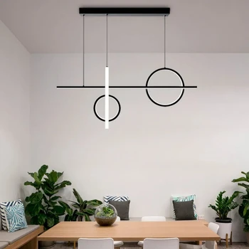 Nordic LED függőlámpák Étkezőasztal konyha Hálószoba Nappali Szálloda Étterem Kávéház Tanulószoba Beltéri otthoni lámpa