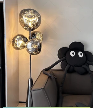 Nordic Post-Modern Living Floor Lamp Creative Minimalist Lava Light Luxury High Sense Bedroom Study Atmosphere Sofa lámpa