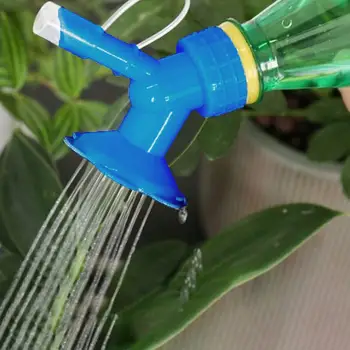 Növények öntözése üdítős palackokkal Diy kerti öntözőrendszer Kétfejű bonsai öntöző sprinkler Ideális növény hidratáláshoz