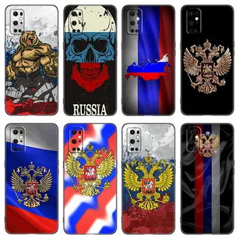Oroszország Orosz zászlók emblémás telefontok OnePlus 7 7T 8 9 9 10 Pro 8T 9R 9RT 10T 10R ACE Nord 2T CE2 Lite N10 N20 N100 N200 5G