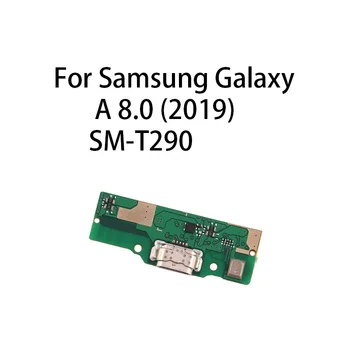  Rugalmas töltés Samsung Galaxy A 8.0 (2019) / SM-T290 készülékhez USB töltőport csatlakozó dokkoló csatlakozó töltőkártya Flex kábel