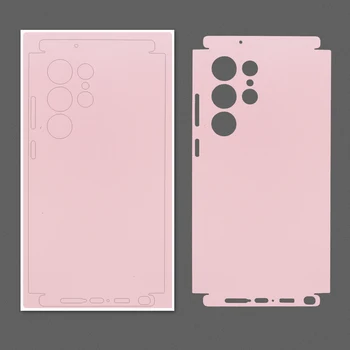 rózsaszín színű karcmentes párlásgátló bőrmatrica Kompatibilis a Samsung Galaxy S23 Ultra készülékkel
