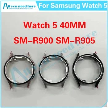 Samsung Galaxy Watch5 40MM SM-R900 SM-R905 R900 R905 Watch 5 esetén Középső keret Előlap Keret LCD képernyő Támogató ház