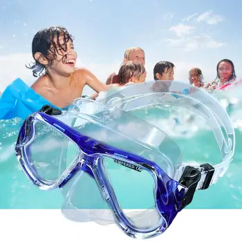 Snorkeling szemüveg törhetetlen 120 fokos látószög védő gyerekek edzett üveg úszószemüveg búvárkodáshoz