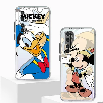 Szerelmesek Mickey Minnie Luxury Xiaomi Mi 13 12T 12 11T 11i 11 A3 10T 10 CC9E 9 Pro Lite Ultra 5G átlátszó telefontok