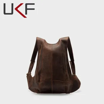 UKF alkalmi bőr hátizsák női táskák utazási lopásgátló hátizsák válltáska bőr iskolai táska férfi főiskolai háttáska Bolso