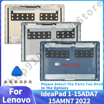 ÚJ alkatrészek Lenovo IdeaPad 1-15ADA7 1-15AMN7 2022 1 15ADA7 1 15AMN7 LCD képernyő hátlap felső burkolat Cserélje ki ezüst / kék / arany