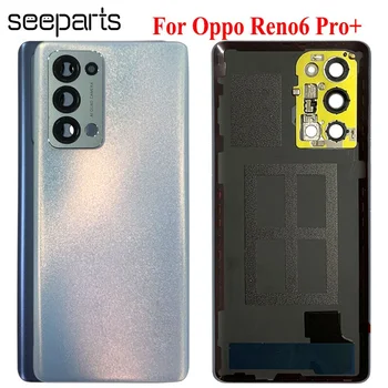 Új az Oppo Reno6 Pro+ 5G akkumulátorfedélhez Reno 6 Pro Plus hátlaphoz Ajtóház Akkumulátor ajtófedél